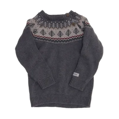 Tröja (Grå, Vit, Röd) från Newbie by KappAhl Bomull