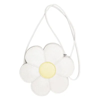 Shoulder-bag (White, Yellow) from Lindex Polyester, Polyurethane