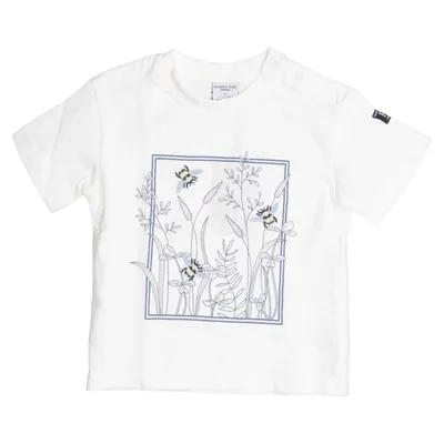 T-shirt (White) from Polarn O. Pyret Organic cotton