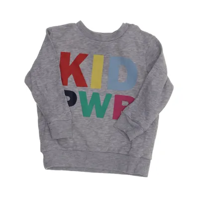 Sweatshirt (Grau) von H&M Kids Baumwolle, Polyester, Viskose