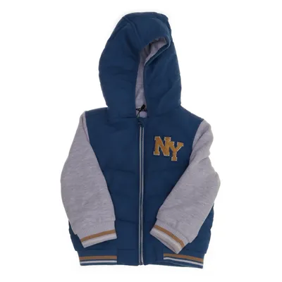 Jacke (Grau, Blau) von C&A Baumwolle, Polyester
