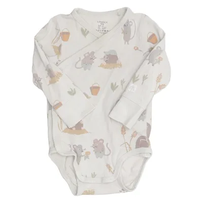 Body (Beige, Flerfärgad) från Lindex Baby Bomull, Elastan