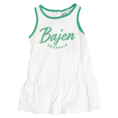 Dress (White, Green) from Officiell Hammarbyprodukt Cotton