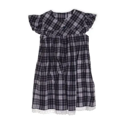 Klänning (Blå, Vit, Flerfärgad) från Lycks Bomull