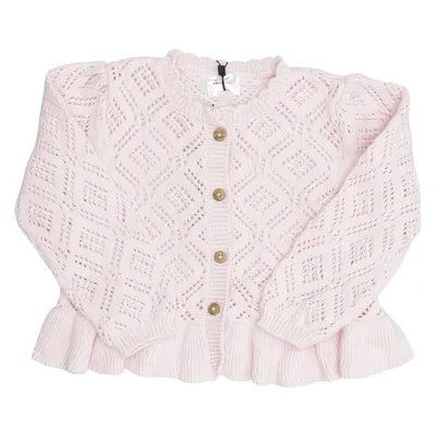 Cardigan (Pink) fra ICA I Love Eco Økologisk bomuld