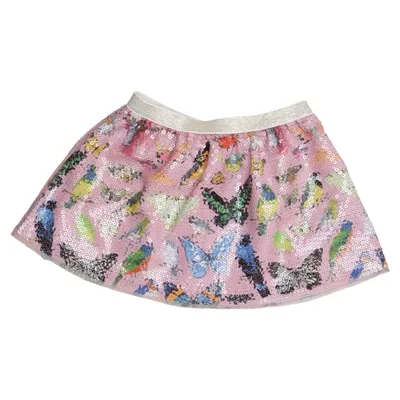 Rok (Roze, Meerkleurig) van Kelzuki x H&M Polyester