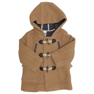 Duffle jas (Beige) van Zara Baby Acryl, Polyester, Wol