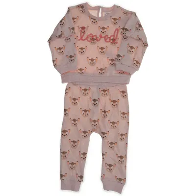 Mjukisset (Rosa, Flerfärgad) från Disney Baby Ekologisk bomull