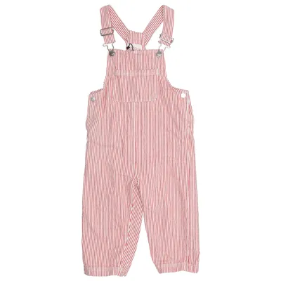 Salopette (Rouge, Blanc) de Arket Coton