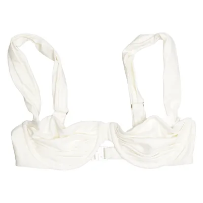 Bikini top (Wit) van Ava Swimwear Elastaan, Polyamide