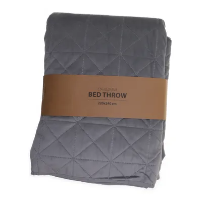 Sprei (Grijs) van Jysk Polyester