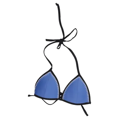 Haut de bikini (Bleu, Noir, Blanc) de NLY Beach Élasthane, Polyamide