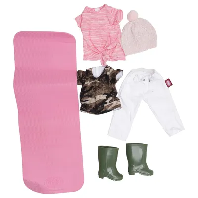 Doll clothes (Pink, Green, White) from Götz