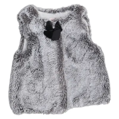 Ytterväst (Grå) från Lili Gaufrette Polyester