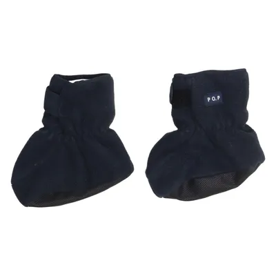 Chaussons pour bébé (Bleu) de Polarn O. Pyret Coton biologique, Polyester