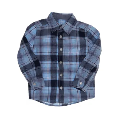 Skjorta (Blå, Grå, Vit, Flerfärgad) från OshKosh B'gosh Bomull