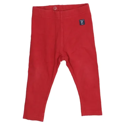 Leggings (Röd) från Polarn O. Pyret Elastan, Ekologisk bomull