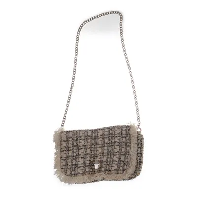 Shoulder-bag (Beige, Multicolored) from Zara Woman