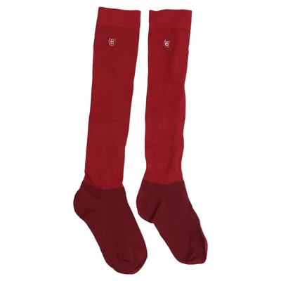 Knee socks (Red) from Equestrian Stockholm