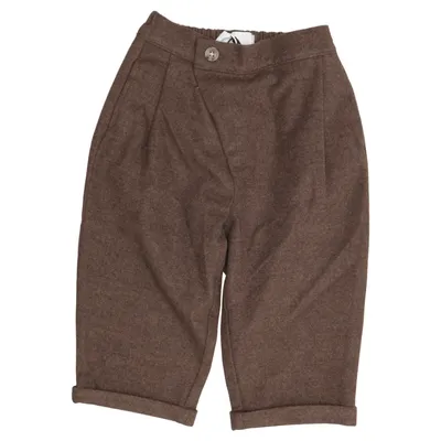 Bukser (Brun) fra Zara Elastan, Polyester, Viscose