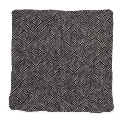 Sierkussensloop (Beige, Zwart) van Affari of sweden Gerecycled katoen