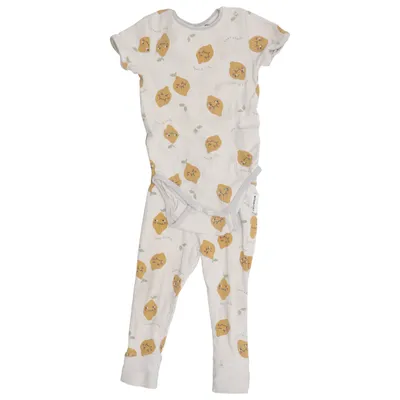 Ensemble (Beige, Jaune) de Minories Coton, Élasthane