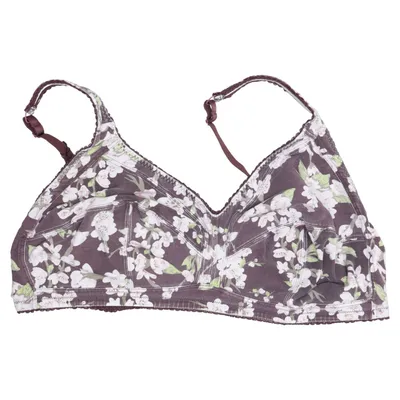 Bralette (Bruin, Meerkleurig) van Harmony Katoen, Elastaan