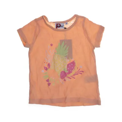 Topp (Orange, Flerfärgad) från Peuhu Bomull