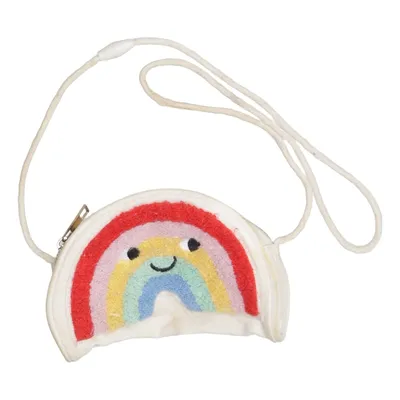 Sac à bandoulière (Blanc, Multicolore) Coton