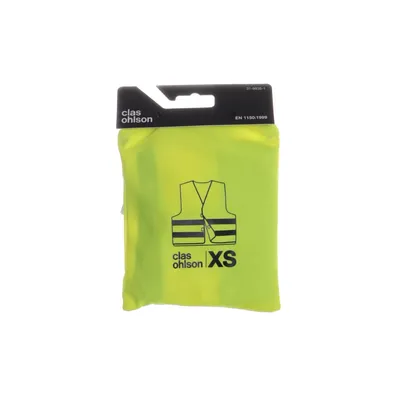 Veiligheidshesje (Geel) van Clas Ohlson Polyester
