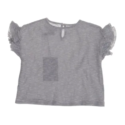 Top (Wit, Zwart) van Zara