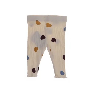 Leggings (Wit, Meerkleurig) van Rikiki Katoen, Elastaan