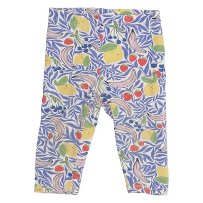 Leggings (White, Multicolored) from Mini Gina Tricot Cotton, Elastane