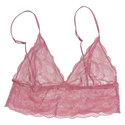 Bralette (Pink) from Understatement Elastane, Polyamide