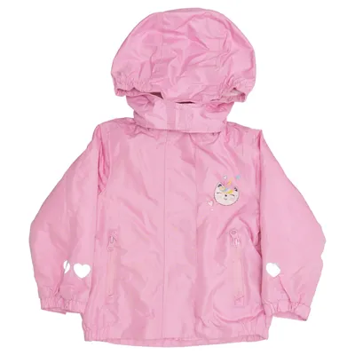 Rain jacket (Pink) from Impidimpi Recycled polyester