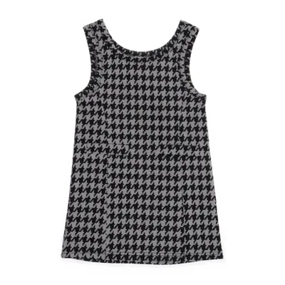 Klänning (Svart, Vit) från Hema Elastan, Polyester, Viskos