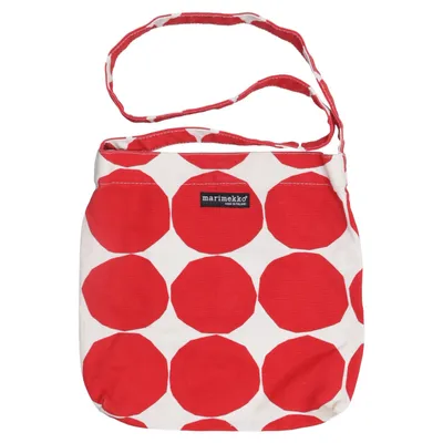 Skuldertaske (Rød, Hvid) fra Marimekko