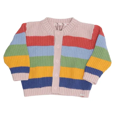Cardigan (Meerkleurig) van Tinycottons Katoen