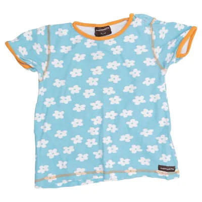 T-shirt (Blauw, Wit, Geel) van Maxomorra Organisch katoen