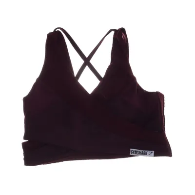 Sports bra (Red) from Gymshark Elastane, Polyamide, Polyester