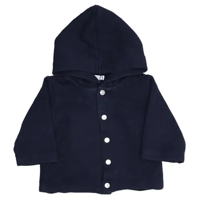 Sweat à capuche (Bleu) de Jacadi Coton, Polyester