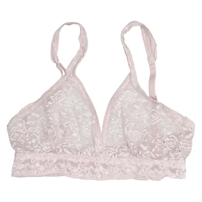Bralette (Rosa) från Lace Laboratory Elastan, Polyamid