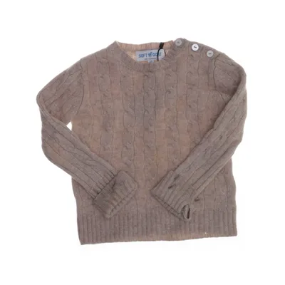 Sweater (Beige) fra Soft Goat Kashmir