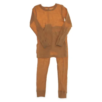 Base layer (Orange, Yellow) from Dilling Merino wool