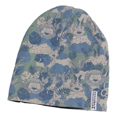 Beaniemössa (Blå, Grön, Beige) från Geggamoja Bambu, Elastan, Ekologisk bomull, Polyester