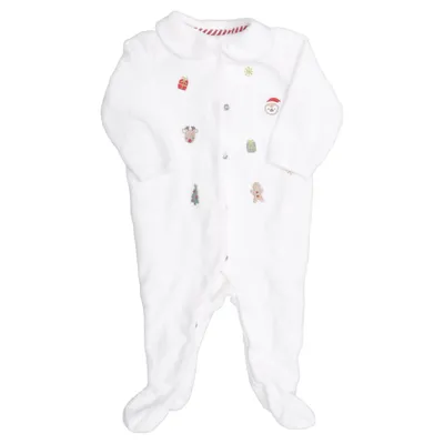 Strampler (Weiß, Mehrfarbig) von Baby C&A Baumwolle, Polyester