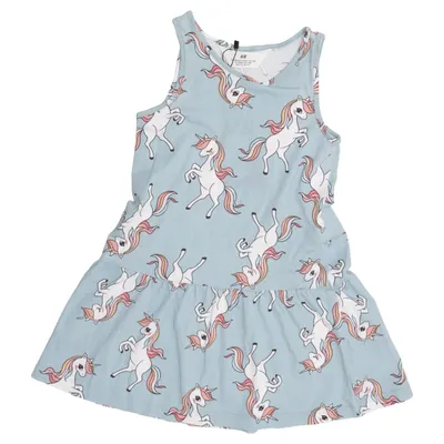 Robe (Bleu, Multicolore) de H&M Kids Coton