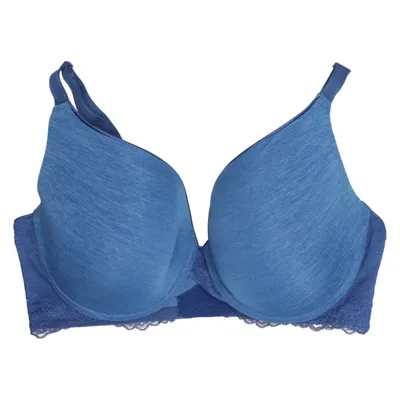 Bra (Blue) from Secret Possessions Elastane, Polyamide, Polyester