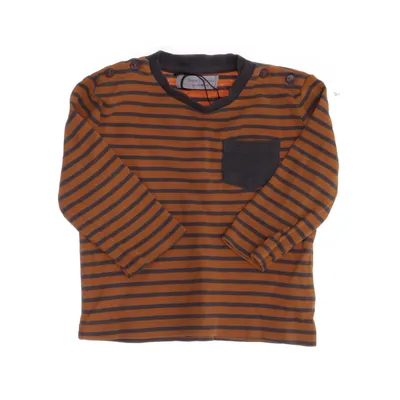 Long sleeve T-shirt (Orange, Gray) from Sense Organics Organic cotton