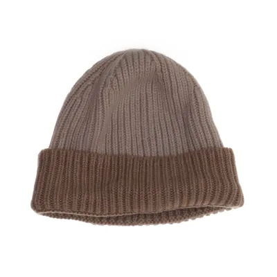 Beaniemössa (Beige, Brun) från Unio Kashmir, Merinoull, Polyamid, Viskos